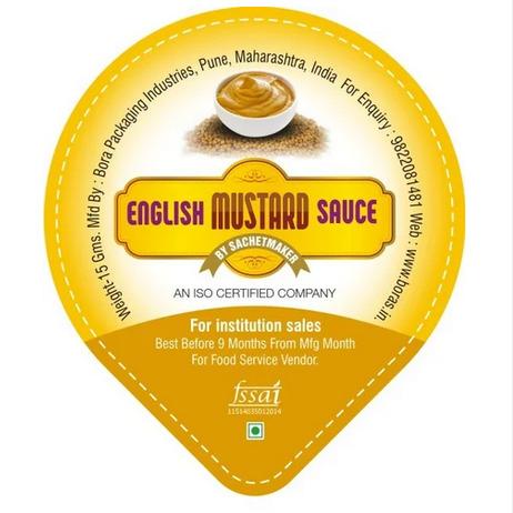 Mustard sauce 15gms Blister pack