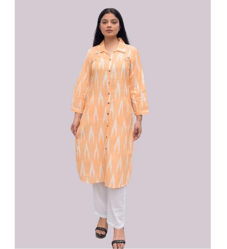 Ikkat Kurti Dress
