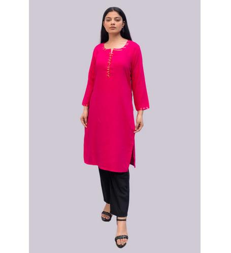 Mystic Magenta Kurti
