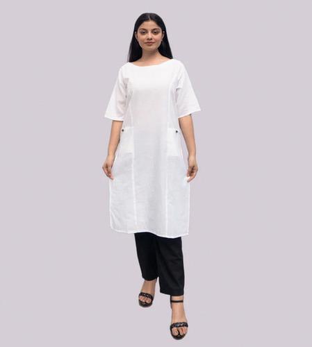 White Elegance Kurti