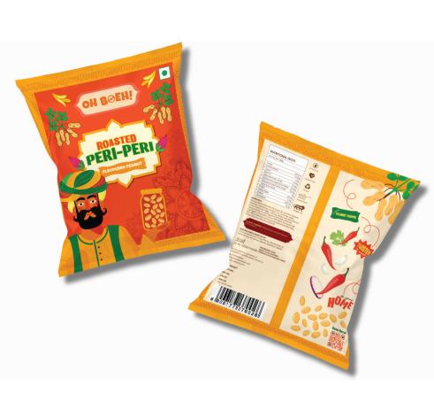 Roasted and flavored Peri Peri Peanut