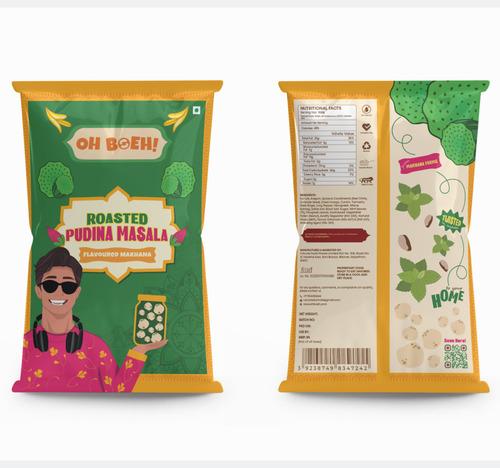 Roasted and flavored Pudina Masala Makhana