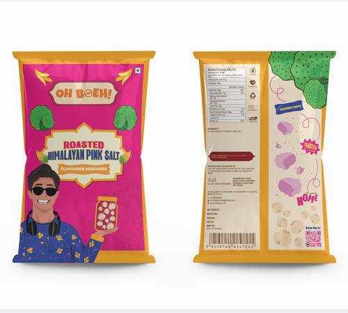 Roasted and flavored Himalayan Pink Salt Makhana