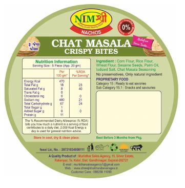 ROASTED CHATMASALA CRISPY NACHOS