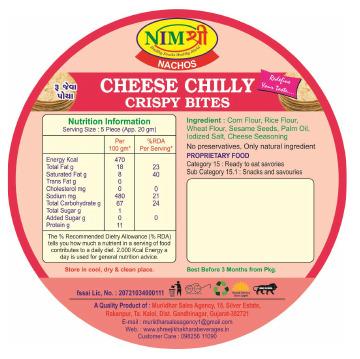 ROASTED CHEESE CHILLY CRISPY NACHOS