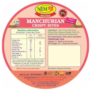 ROASTED MANCHURIAN CRISPY NACHOS