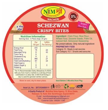 ROASTED SCHEZWAN CRISPY NACHOS