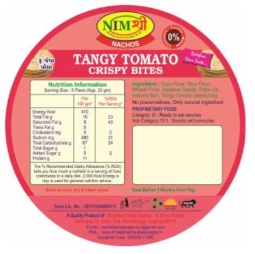 ROASTED TANGY TOMATO CRISPY NACHOS