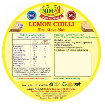 LEMON CHILLI SHOTS