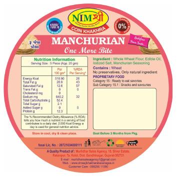 MANCHURIAN SHOTS