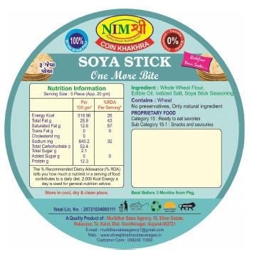 SOYA STICK SHOTS