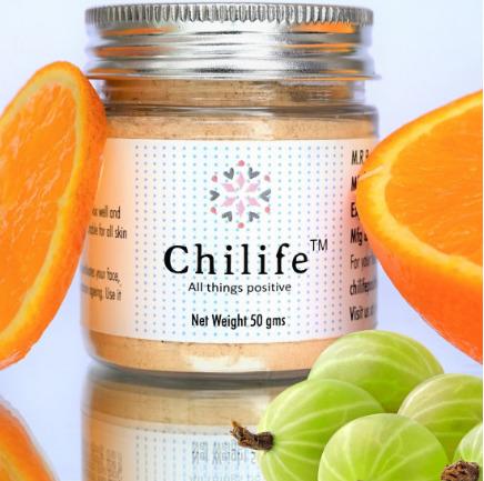 Vitamin- C Face Wash Powder for Acne Free Skin