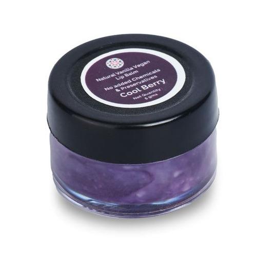 Natural Vanilla Vegan Lip Balm Cool Berry