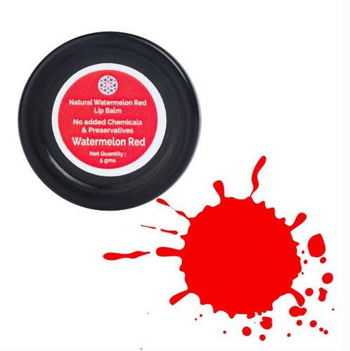 Natural Watermelon Red Lip Balm