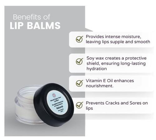 Natural Vegan Clear Lip Balm