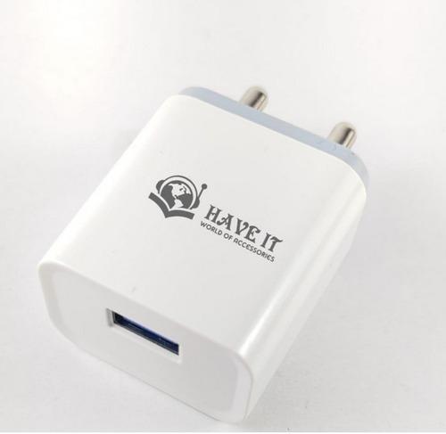 FAST USB CHARGERS - GRAVITY SERIES H-UA024B/2.4AMP