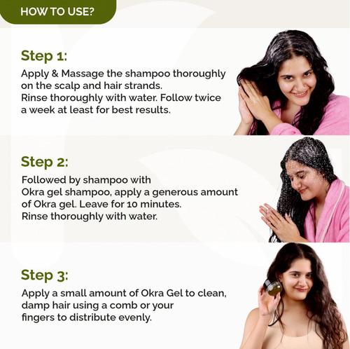 Okra Gel Shampoo