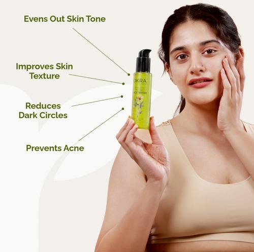 Okra Gel Facewash