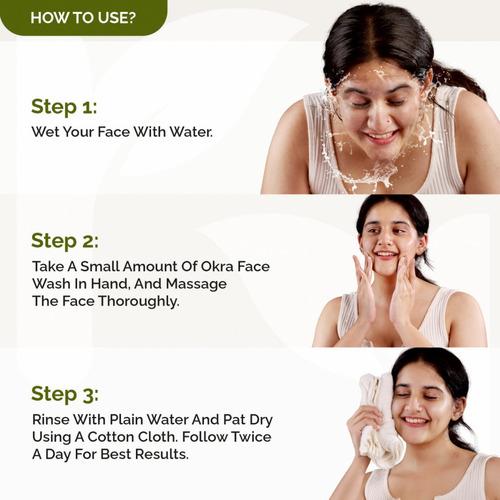 Okra Gel Facewash