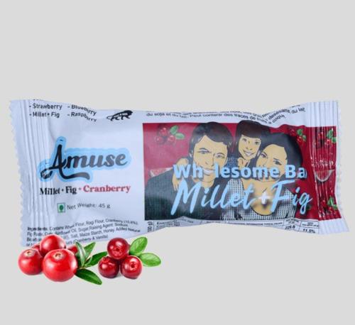 Cranberry Millet Fig Bar