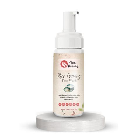 Chic Beauty Rice Foaming Face Wash 150ml