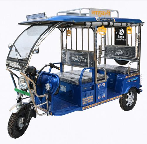 Bahubali Deluxe Electric Rickshaw Blue