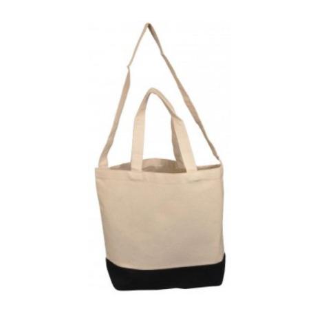 Cotton Canvas Shoulder Bag