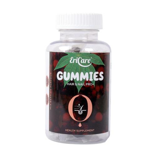 Introducing EriCare Castor Oil Gummies For Hair and Nail Pro+!