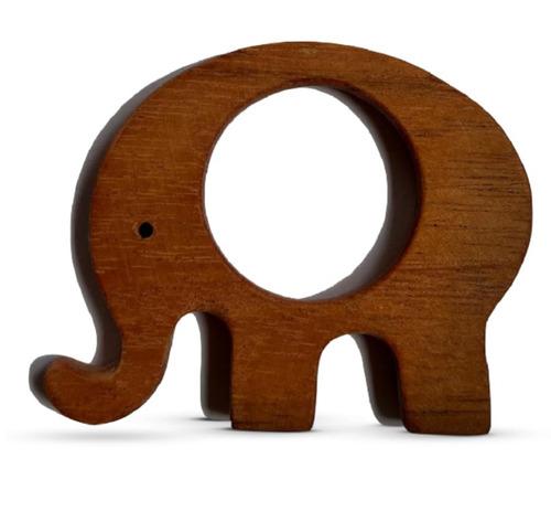 Wooden Elephant Lacing Toy