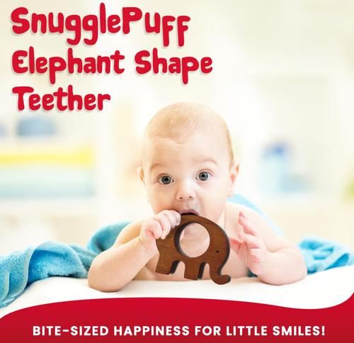 Wooden Elephant Lacing Toy