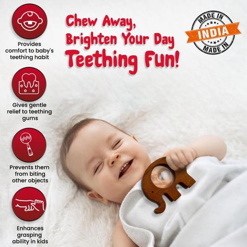 Wooden Elephant Lacing Toy