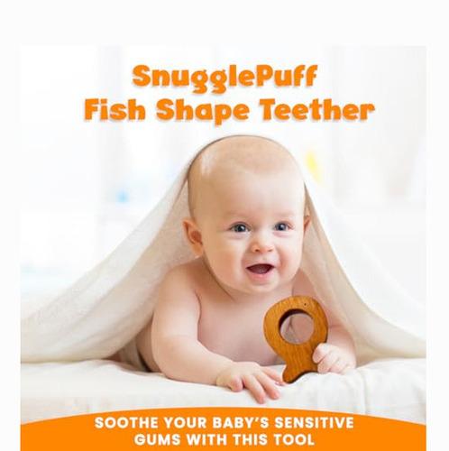 Wooden Fish Lacing Toy