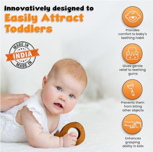 Wooden Fish Lacing Toy