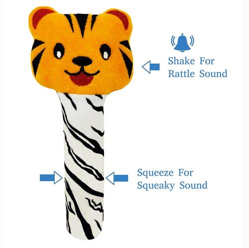 Soft Tiger Rattle