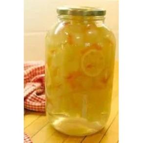 Raw Lime Pickle in Brine