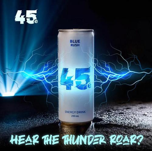 Blue Rush Energy Drink