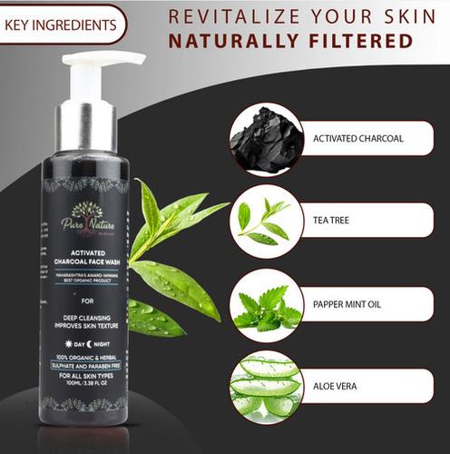 Activated Charcoal Face Wash