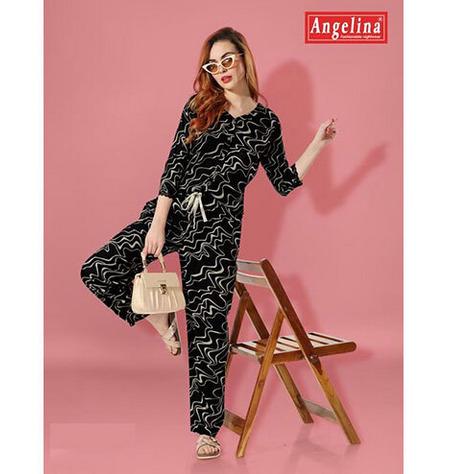 Ladies Modern Cord Set