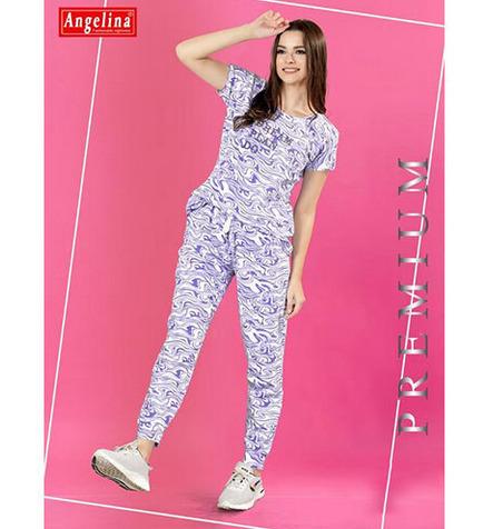 Ladies Printed Night Suit