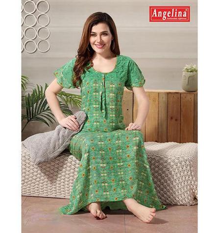 Ladies Green Nighty