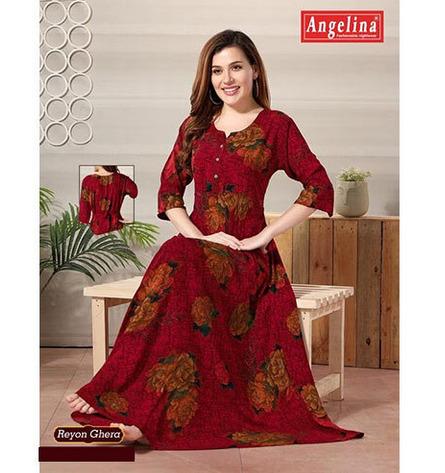 Ladies Red Nighty
