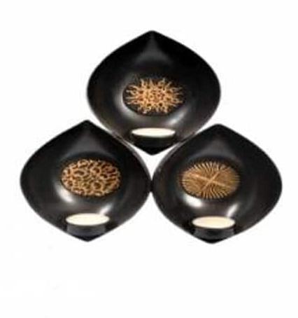 Cone Lotus Plate Candle Holder