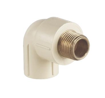 CPVC Male Threaded Elbow (Brass Insert)