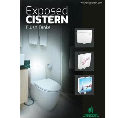 Exposed Cistern Flush Tank