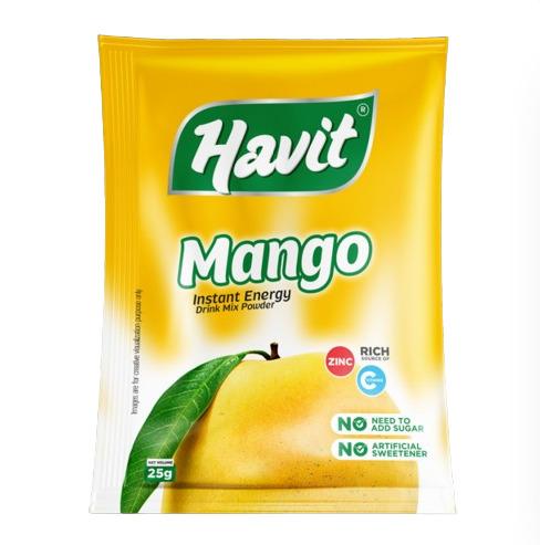Mango Instant Energy Drink Mix Powder