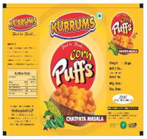 Chatpata Corn Puffs