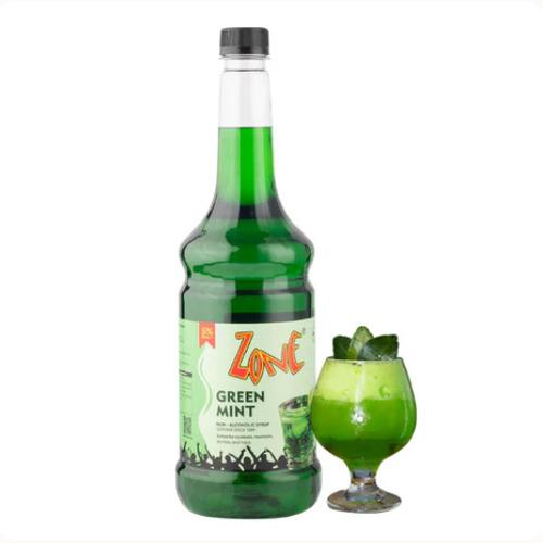 Zone Green Mint Flavoured Syrup 1050ml