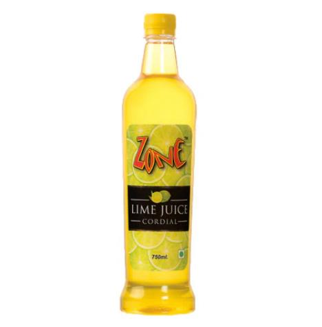 Zone Lime Juice Flavoured Cordial