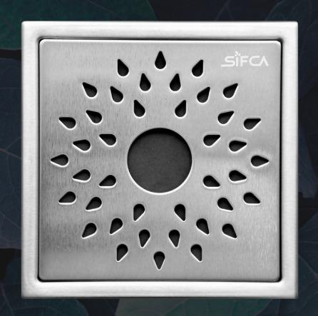 SI-SUNFLOWER FLOOR DRAIN - 4054