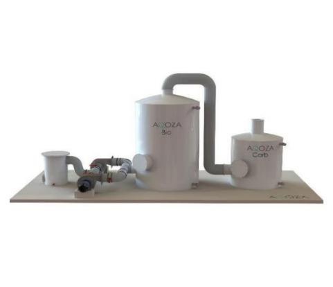 Odour Control Units - Dual Stage System-Biological oxidation and activated carbon